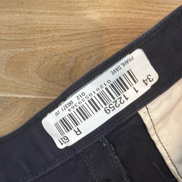 Mens Carhartt 34 X 32 Flame Resistant Navy Blue Work Pants 371-20 - Picture 5 of 6